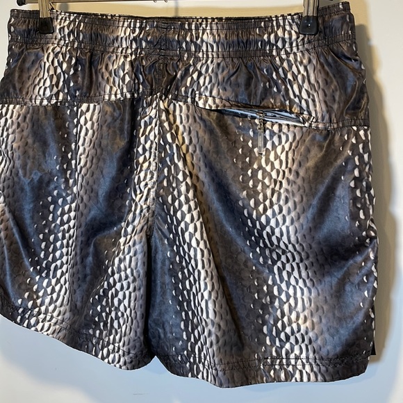 Swim Trunks, Calvin Klein, blk/get Bubble Sheen Pattern. Sz Med - Picture 6 of 12
